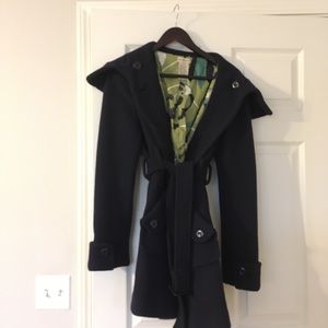Anthropologie Knee Length Coat.  Size 6